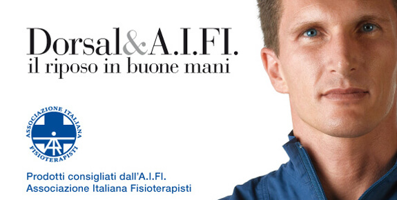 Dorsal & Aifi - prodotti consigliati dalla Associazione Italiana Fisioterapisti